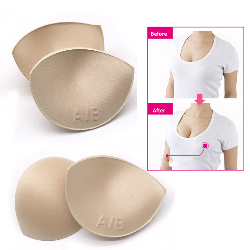 1 คู่ฟองน้ําแทรกใน Bra สําหรับ - Push Up Bra Silicone บทวิจารณ์และราคา
