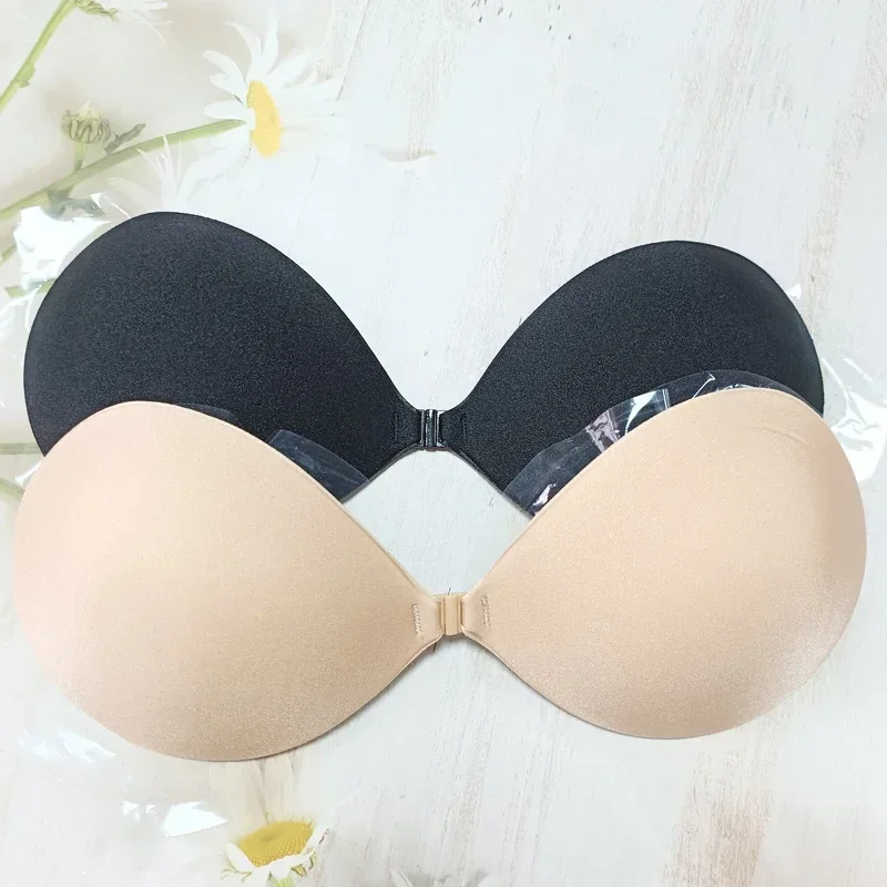 บราแปะหน้าอกแบบซิลิโคน 1/2 ชิ้ - Push Up Bra Silicone บทวิจารณ์และราคา